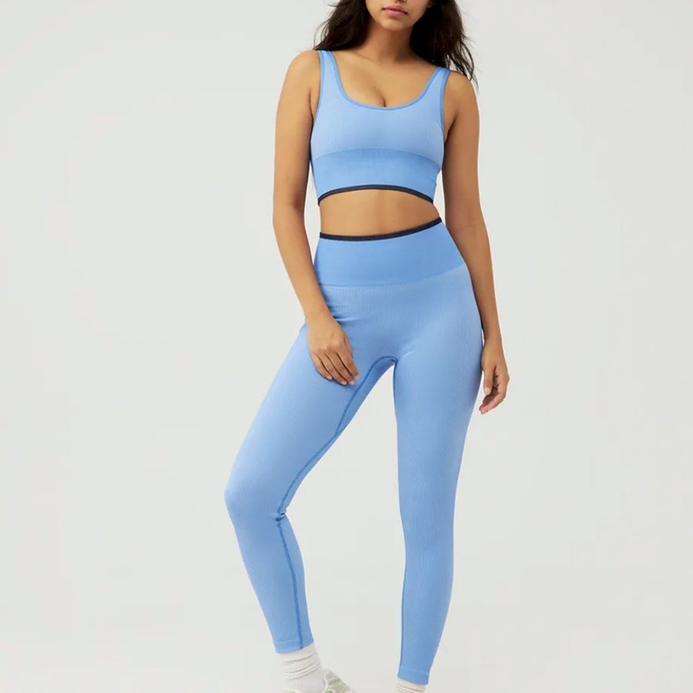 Outdoor Voices SeamlessRib 7/8 Legging - Nebula